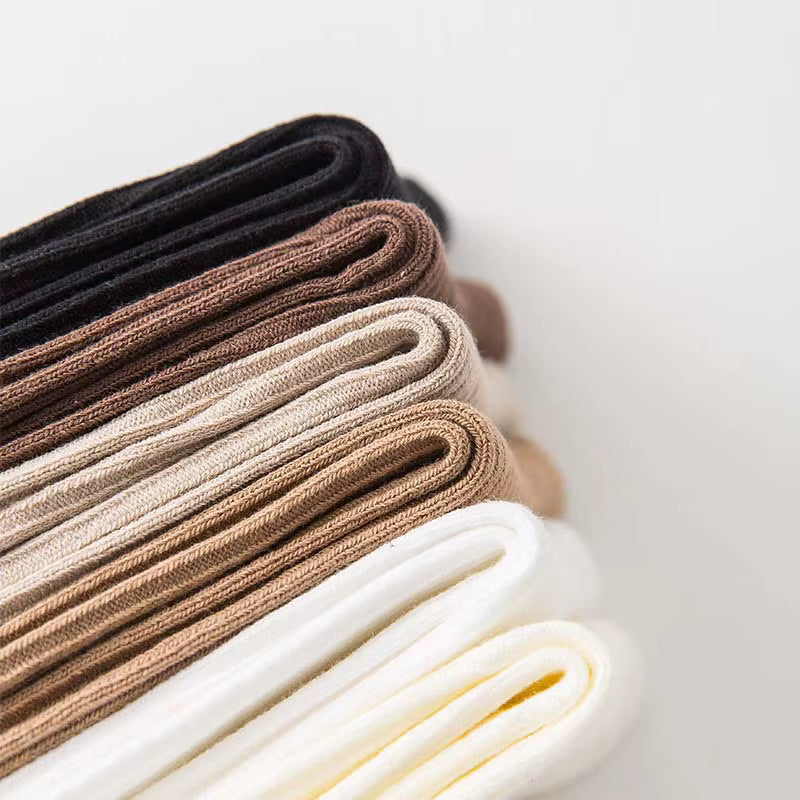 Neutral Knitted Socks Bundle (5 Pairs)