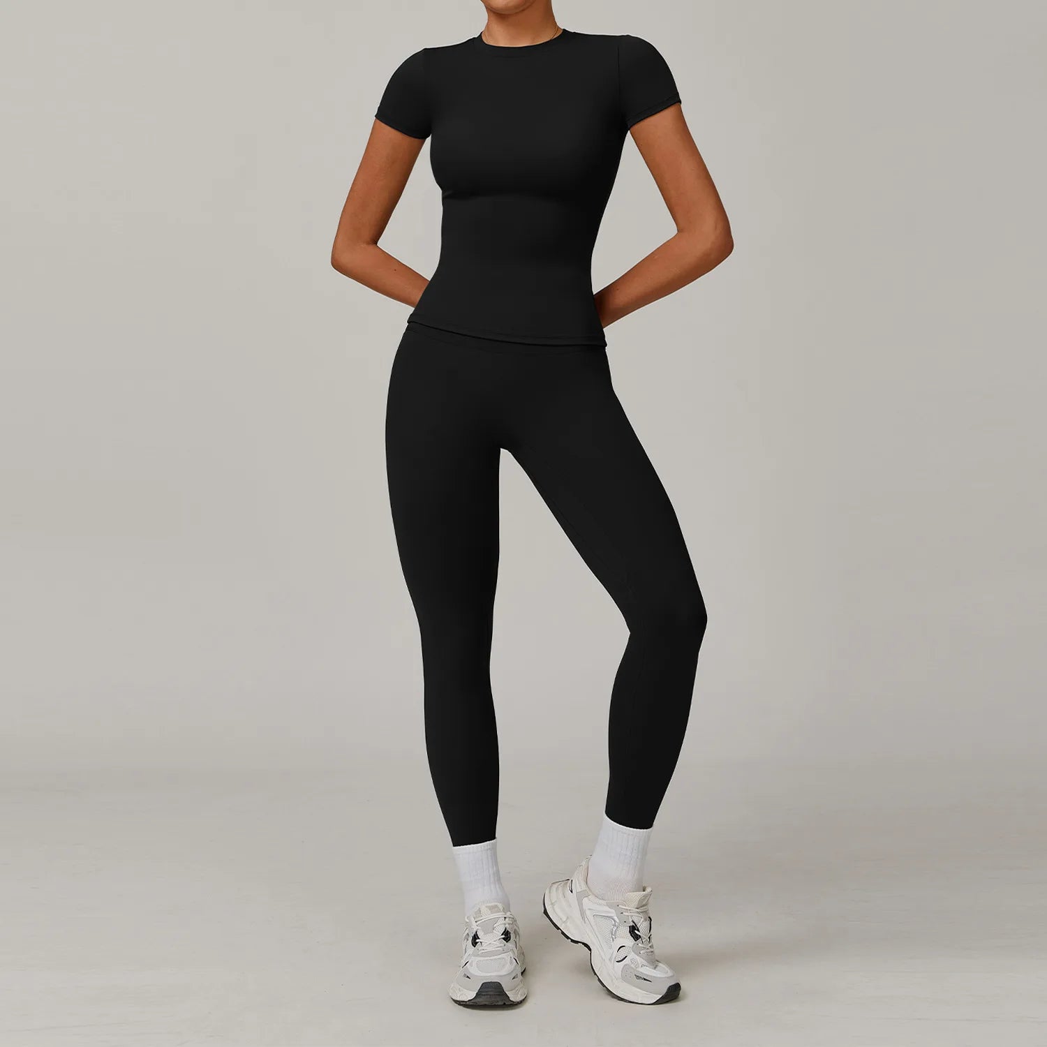 Sculpt Leggings Set - Black